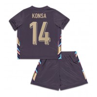 England Ezri Konsa #14 Replica Away Minikit Euro 2024 Short Sleeve (+ pants)